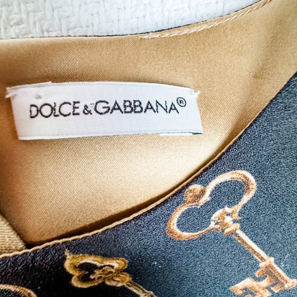 Dolce & Gabbana Girl Dress | Black and Flower | Size 11-12Y - Picture 3 of 4